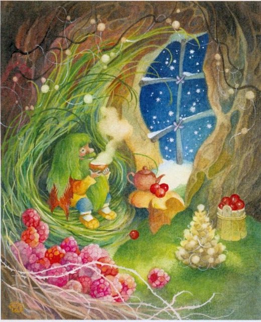 Художник Ольга Ионайтис и ее волшебные иллюстрации