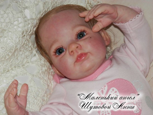 Новогодний подарочек. Кукла реборн Шутовой Анны (фото 4)