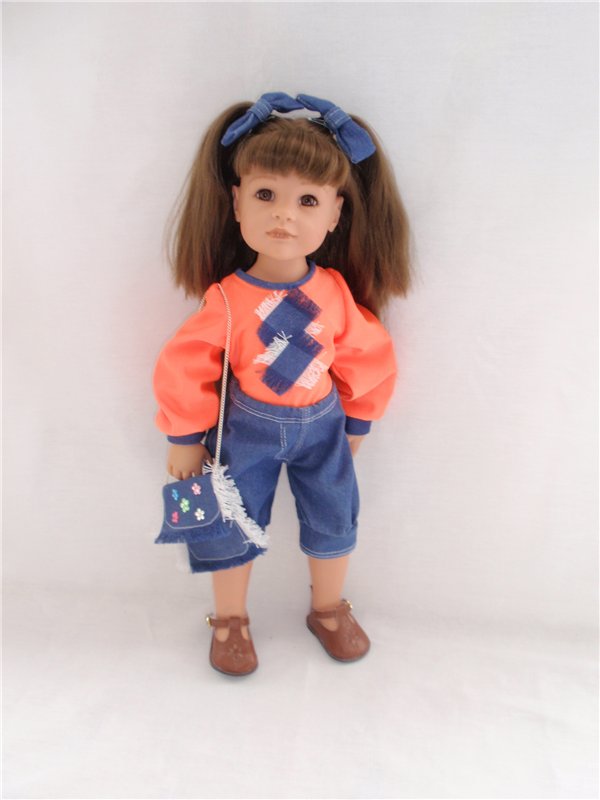 Джинс! Джинс! Джинс! Мода для любимых многими малышек Gotz (фото 8)