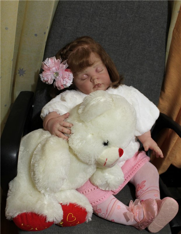Имя ей дали - Наташенька. Кукла-реборн Елены Иваховой (фото 9)