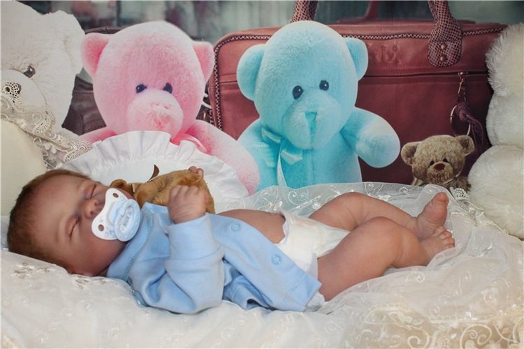 Сплюшечка Пенни. Кукла-реборн Елены Иваховой (фото 10)