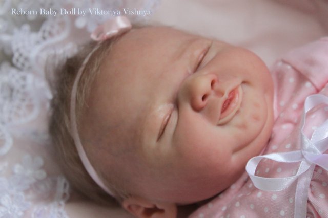 Крохотулька Angeli от Elisa Marx. Куколка реборн Виктории Вишни (фото 4)
