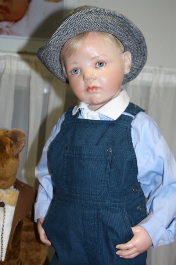 Летняя встреча коллекционеров в магазине Гюнзел, Голландия. Продолжение второй части. Куклы Hildegard Gunzel