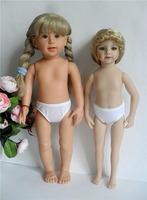 Ну-ка, куклы, встаньте в ряд! ))) Сравнение кукол "Maru & friends", "Gotz" и некоторых других между собой