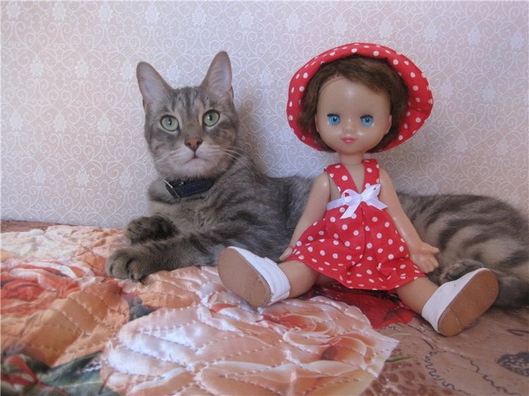 Галчонок и лето. Винтажна куколка СССР Галя