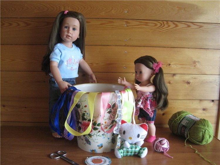 Сестрёнки. Куклы Готц Алиса и Оленька