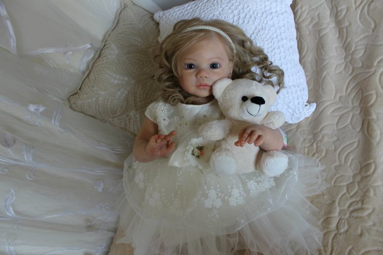 Вероника - моя маленькая принцесса! Кукла реборн Шепелевой Людмилы