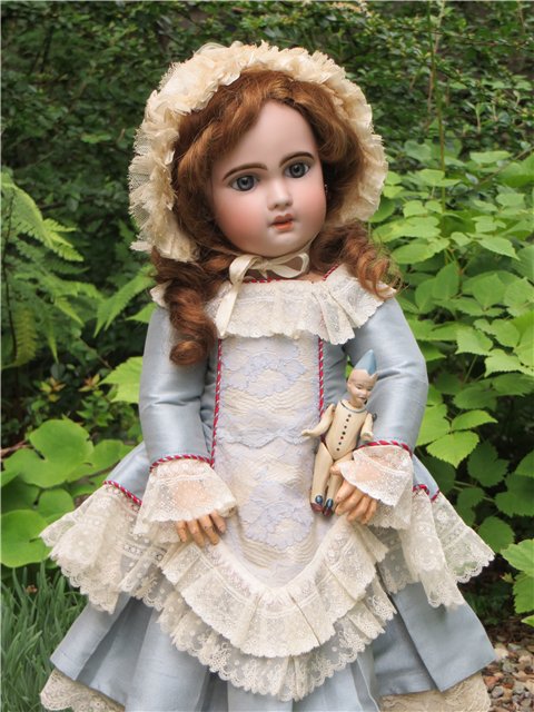 Jumeau и солдатик — Антикварные куклы Jumeau (Жюмо): Tete Jumeau (фото 3)