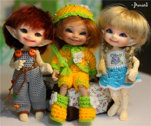 Ясик, Нюшка и... Антошка! Fairyland Realpuki Popo, Pupu, Soso (фото 4)