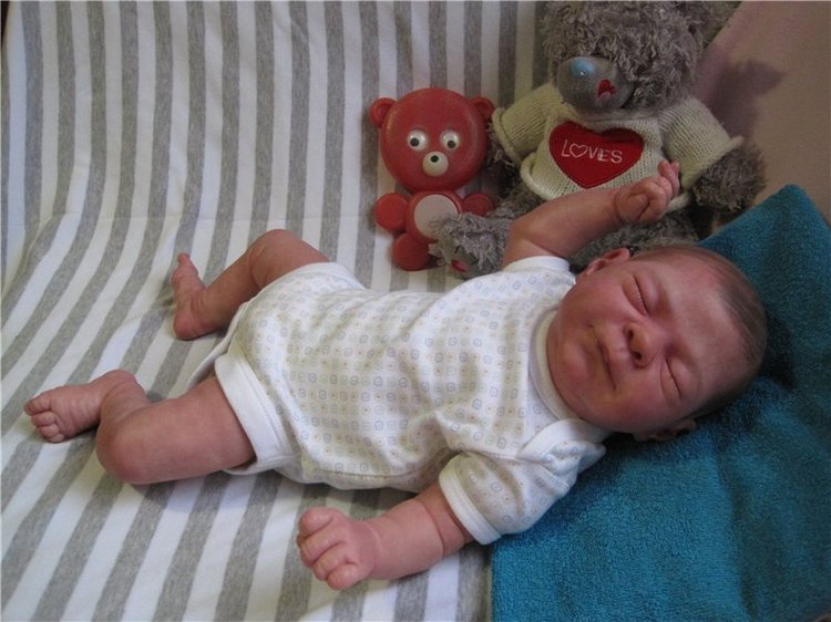 Колыбельная для малыша.Кукла реборн Тимурчик Ольги Астаповской (фото 3)