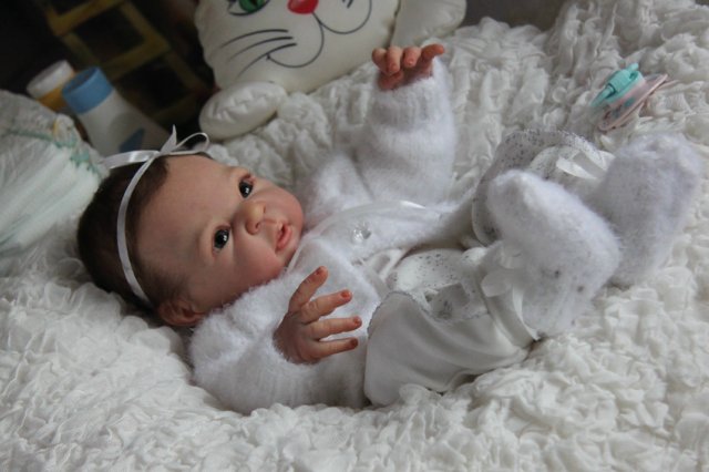 Малышка Кармен. Куколка реборн Виктории Вишни