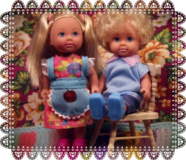 Мой старый фотоальбом — Куклы Simba: Еви (Evi) и Штеффи (Steffi Love)