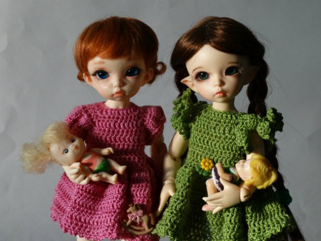 Новогодние подарочки куклам (фото 5)