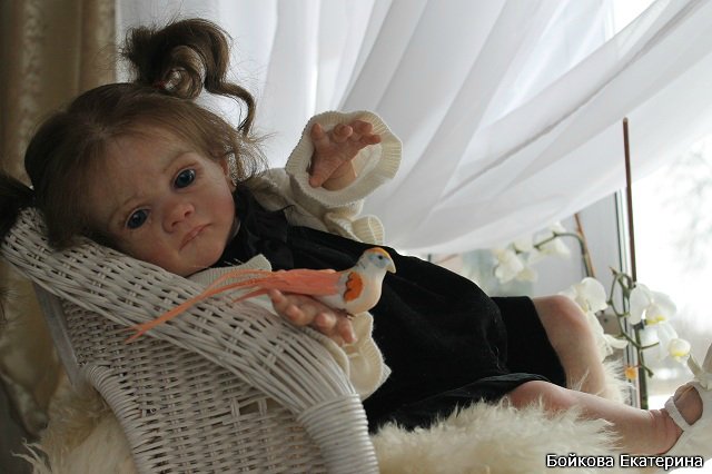 Кукла реборн Frida от Karola Wegerich в моём исполнении