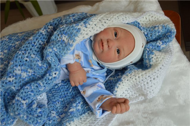 Малыш реборн с ямочкой — Куклы Реборн (Reborn): работы мастеров