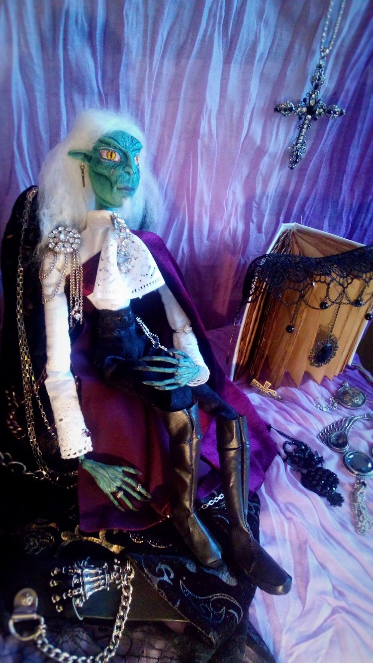 Готы Пегаса: рейф Тодд | Бэйбики Готы Пегаса: рейф Тодд — Авторские куклы ручной работы: текстильные