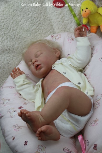 Нежнуля Ноа...Куколка реборн Виктории Вишни