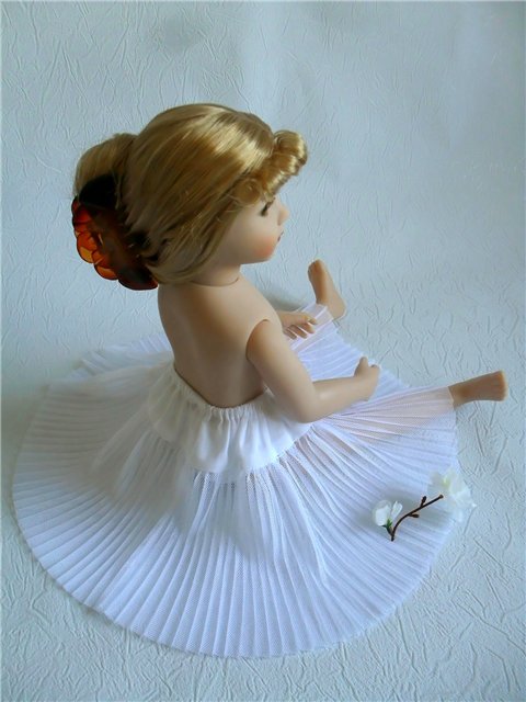 "Кто может быть тебя прелестней?!" Джейми и платье "Голубка". Куклы Maru & friends