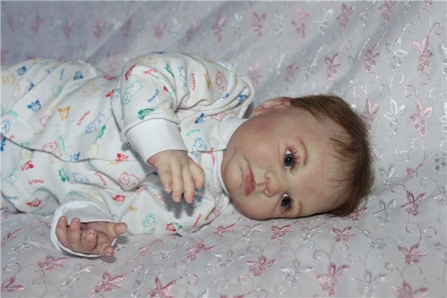 Куколка реборн Оксана — Куклы Реборн (Reborn): работы мастеров (фото 7)