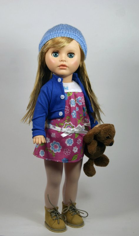 Девочка по имени Мила — Российские куклы Весна (фото 8)