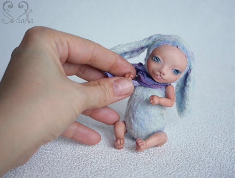 Авторская кукла-зая тедди долл Василиска от SeVlaNa