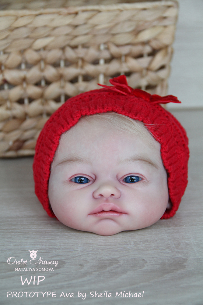 Сильвия - мой прототип Ava от скульптора Sheila Michael. Кукла реборн Наталии Сомовой (фото 2)