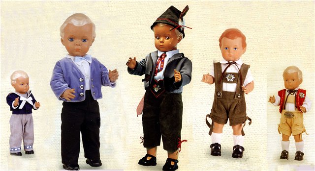 Реплики старинных кукол SCHILDKROET