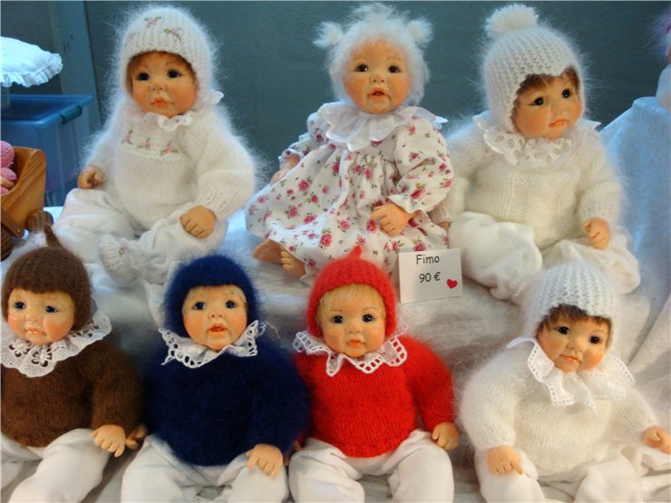 Международная выставка кукол в Ahoy Rotterdam (Нидерланды) 28-29 октября 2011 г. Часть третья