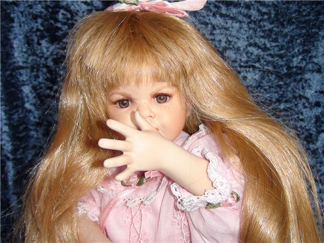 Пэгги Сью — Фарфоровые куклы Donna Rubert (Руберт): The Doll Artworks