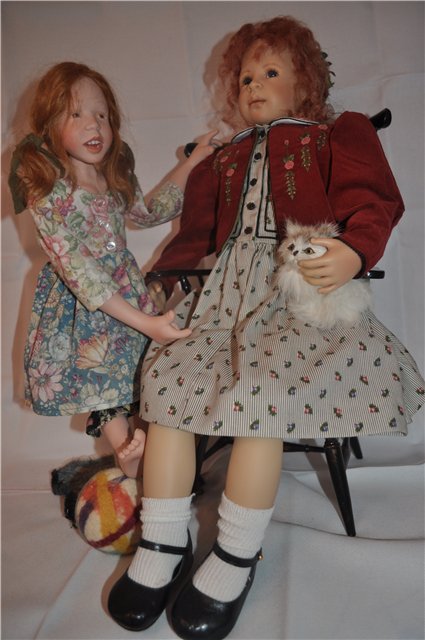 Мы с Тамарой ходим парой — Куклы Anne Mitrani и Gotz (Анне Митрани): фото