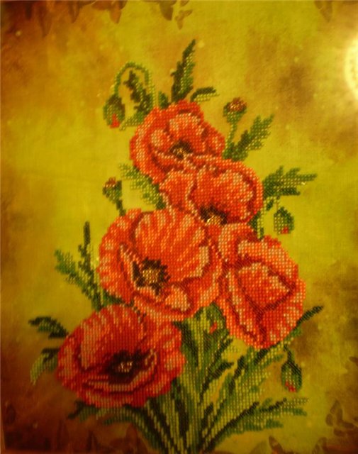 Моё увлечение - вышивание картин