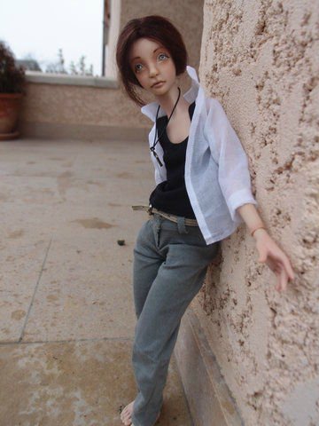 Куклы-девушки Натальи Саморуковой