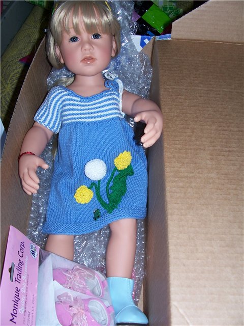 Весточка желанная - куколка Gotz (фото 3)