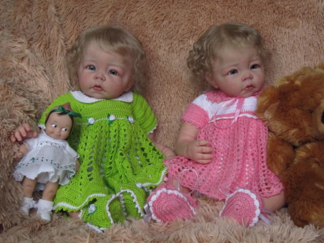 Кариша и Мариша. Куклы реборн из Каморки папы Карло