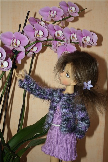 Девочка - фиалка! Лайла эльф от Kaye Wiggs (фото 2)