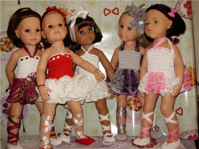 А у нас балетный класс! Одежда для Готц