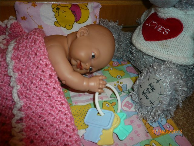 Шапочка для Настеньки — Одежда и обувь для кукол своими руками: фото (фото 2)