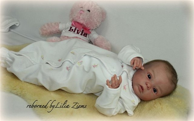 Кукла-реборн Prototype Livia by Gudrun Legler Reborn Baby (фото 4)