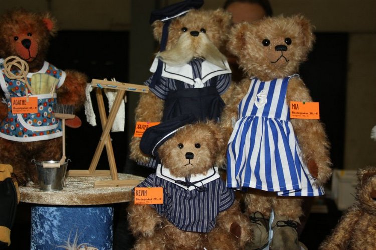 Осенняя выставка 2014 кукол и мишек Тедди в Голландии