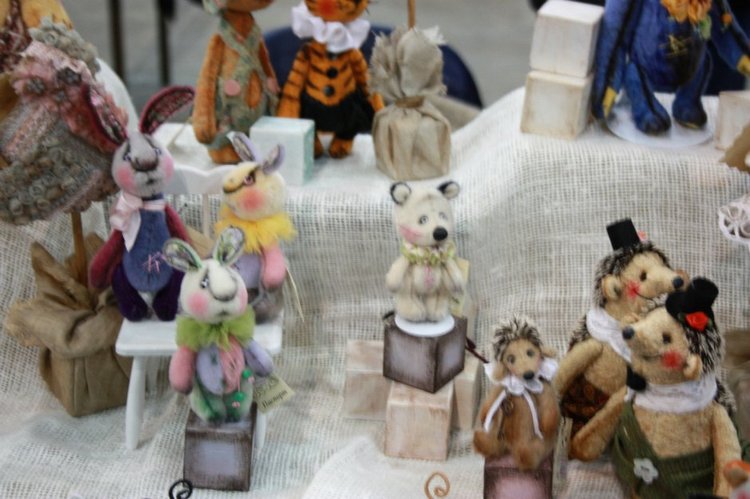 Осенняя выставка 2014 кукол и мишек Тедди в Голландии - часть II