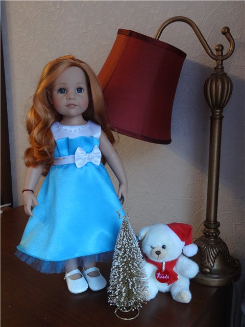 Топик "Новогодний". Платья для Готц | Бэйбики Топик "Новогодний". Платья для Готц (фото 4)