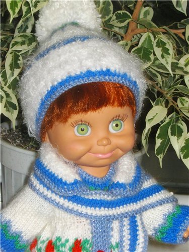 Снегири прилетели. Теплая одежда для фэйсинок и кукол Готц