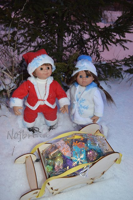 Новогодняя фантазия... Вихтели Schildkroet | Бэйбики Новогодняя фантазия... Вихтели Schildkroet (фото 3)