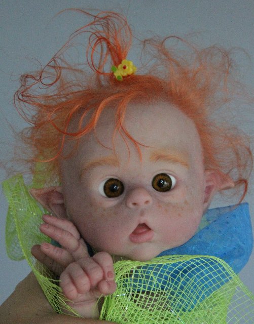 Офелька-Цветочек. Кукла реборн Элины Кудрявцевой (фото 7)