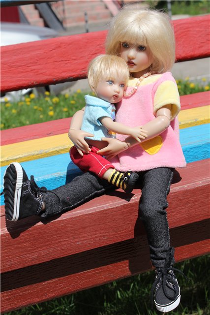 Какое счастье иметь братика