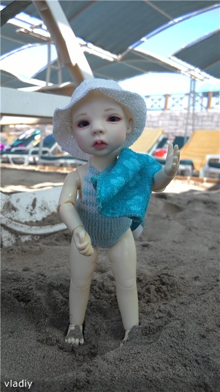 Как Даша первый раз на море побывала (фото 3)