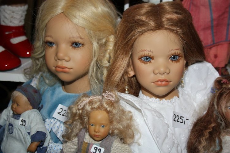 Выставка кукол, мишек тедди, кукольных домиков и миниатюры в Den Bosch (Нидерланды) 24-25 октября 2015 год. Часть вторая