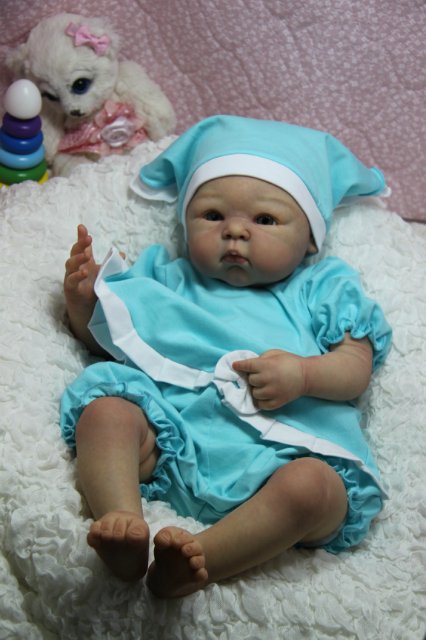 Пышка Пэрис. Куколка реборн Виктории Вишни