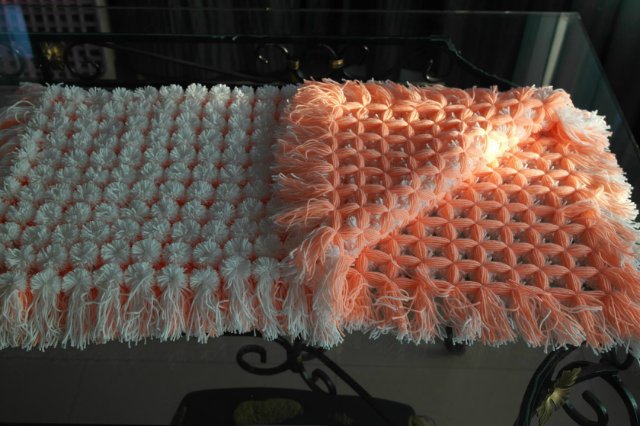 МК Плед из Помпонов — Как сделать аксессуары для кукол: сумки