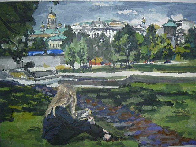 Живопись и рисунки — Другие хобби и увлечения: сад